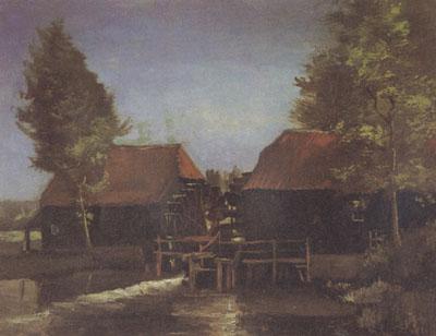 Vincent Van Gogh Water Mill at Kollen near Nuenen (nn04) oil painting picture
